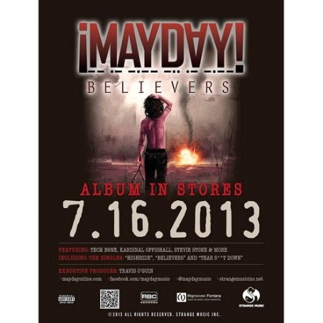 ¡MAYDAY! - Believers Poster 18" x 24"