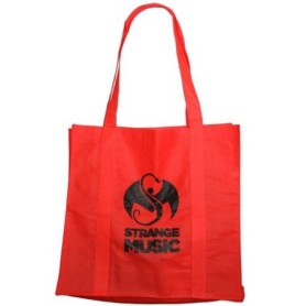 Strange Music - Red Tote Bag