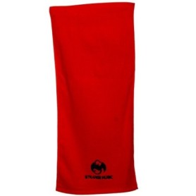 Strange Music - Red Embroidered Towel