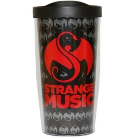 Strange Music - Black Travel Tumbler