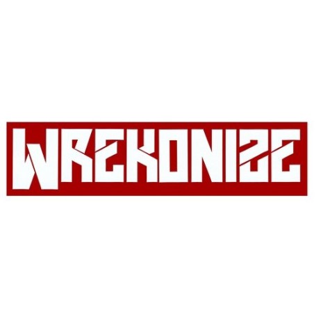 Wrekonize - White Individual Letters Decal