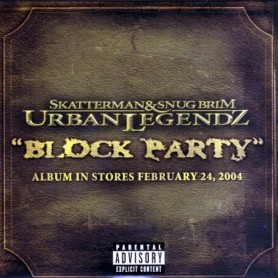 Skatterman & Snug Brim - Block Party CD Single