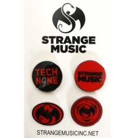 Tech N9ne - #1 SM - 3 SM/1 T9 Trading Pin Set