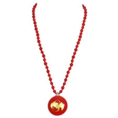 Strange Music - Red Resin Necklace