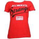Strange Music - Red Always Strange Ladies T-Shirt