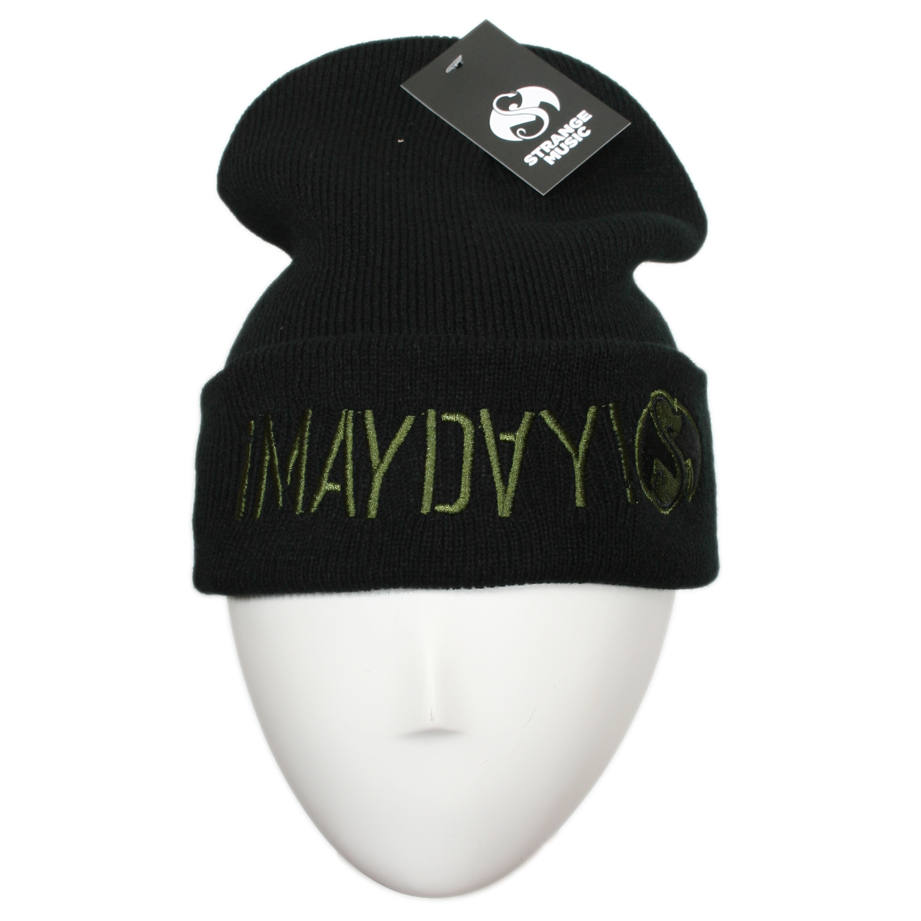 MAYDAY! - Black 2017 Embroidered Skull Cap