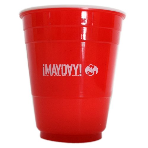 ¡MAYDAY! - Red Logo Plastic Shot Glass