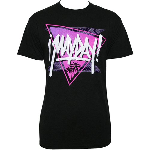 ¡MAYDAY! - Black Neon Nights T-Shirt