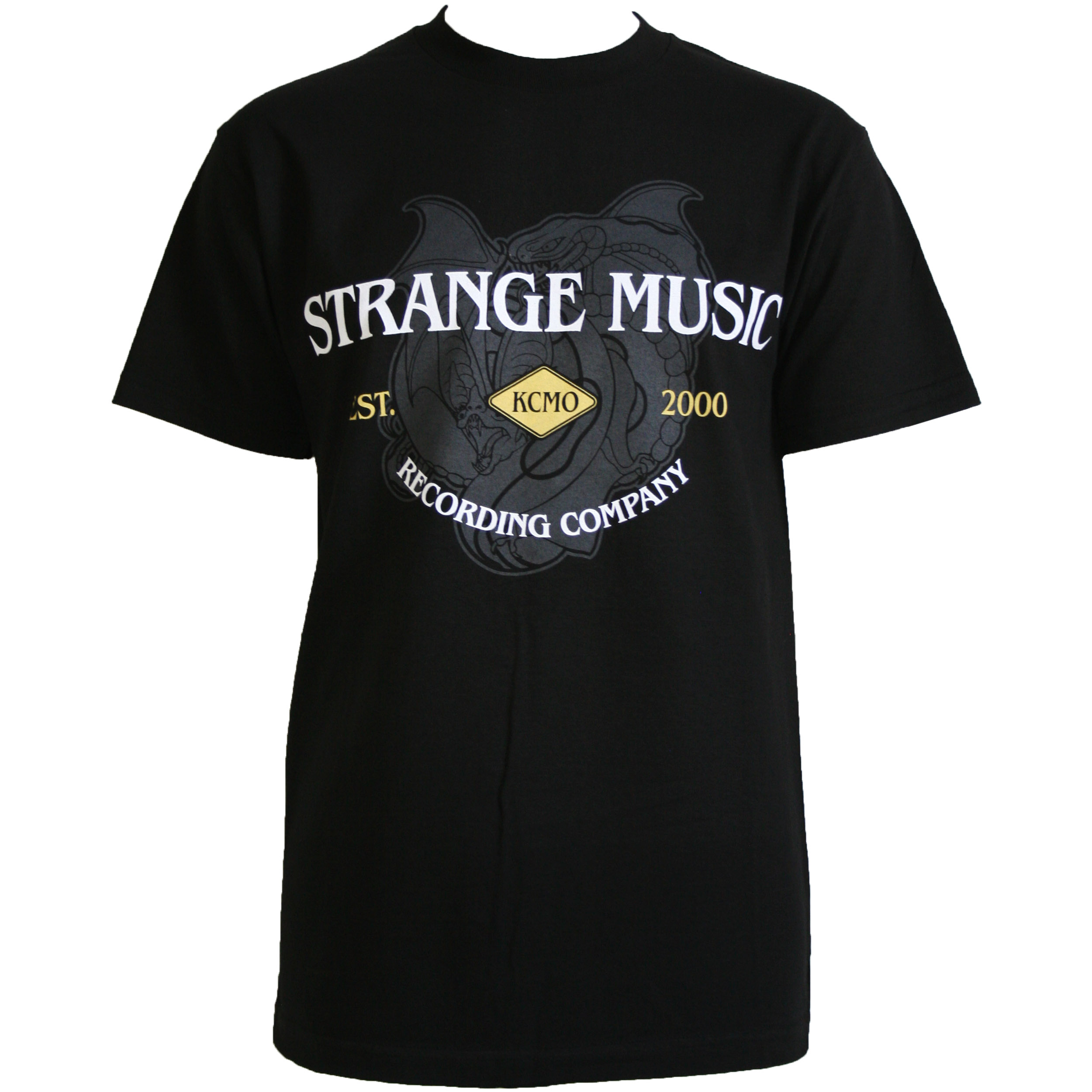 Strange Music - Black Shadow T-Shirt - 2-XL