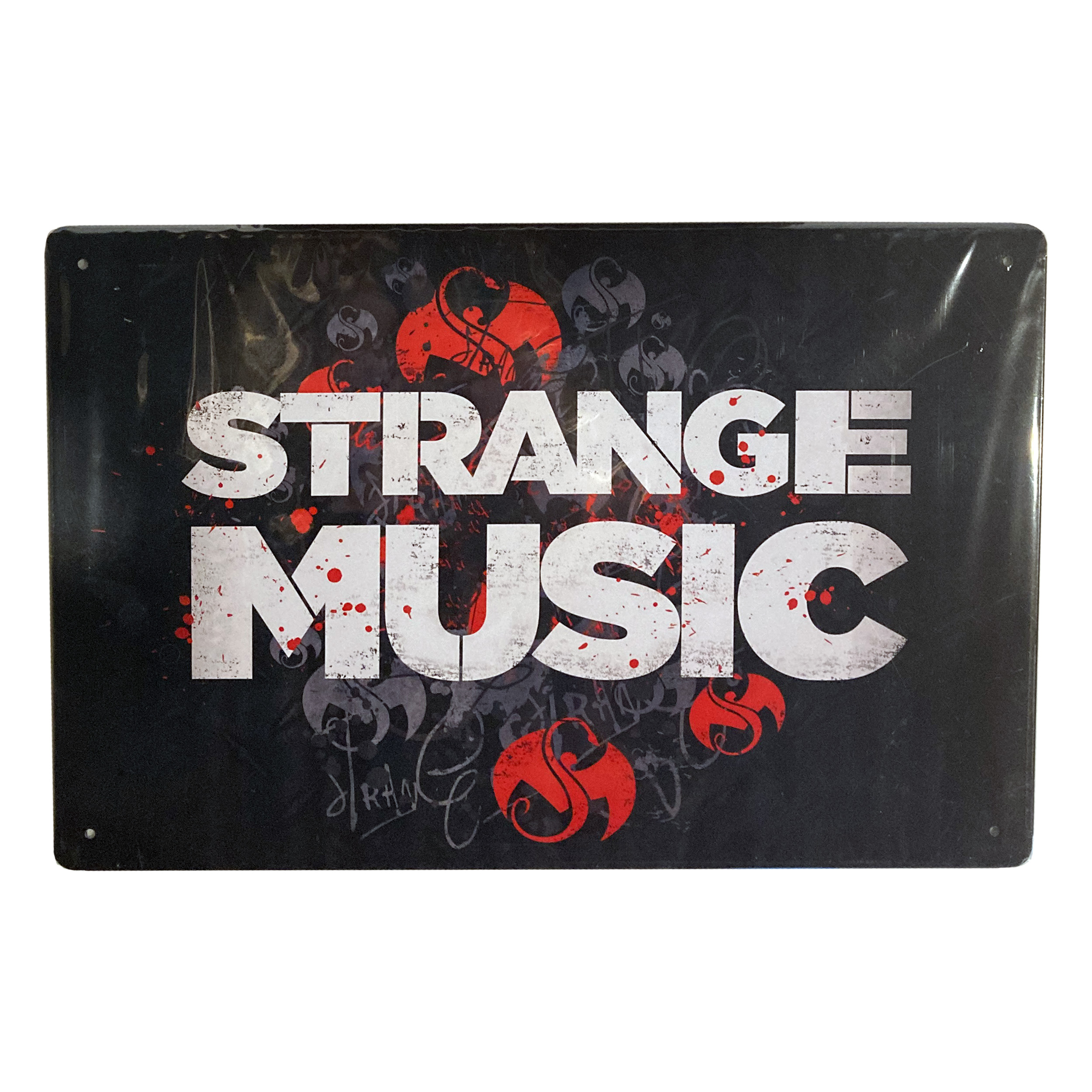 Strange Music - Green/Tech N9ne Red Holiday Wrapping Paper (Set of 4)